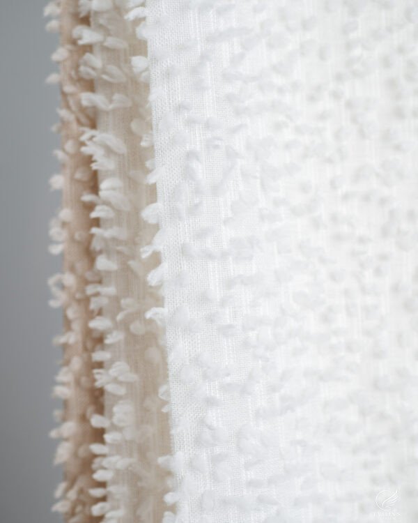 Nil Cloud Tuft Embroidered Curtain - Image 8