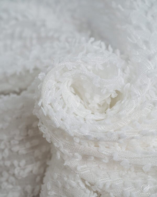 Nil Cloud Tuft Embroidered Sheer - Image 3