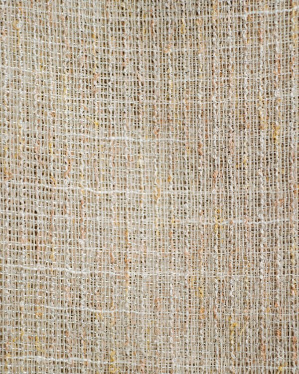 441 Rustic Mesh Textured Linen-Look Sheer - Image 9