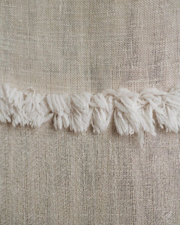 Rustique Artisan Tufted Fringe Curtain - Image 6