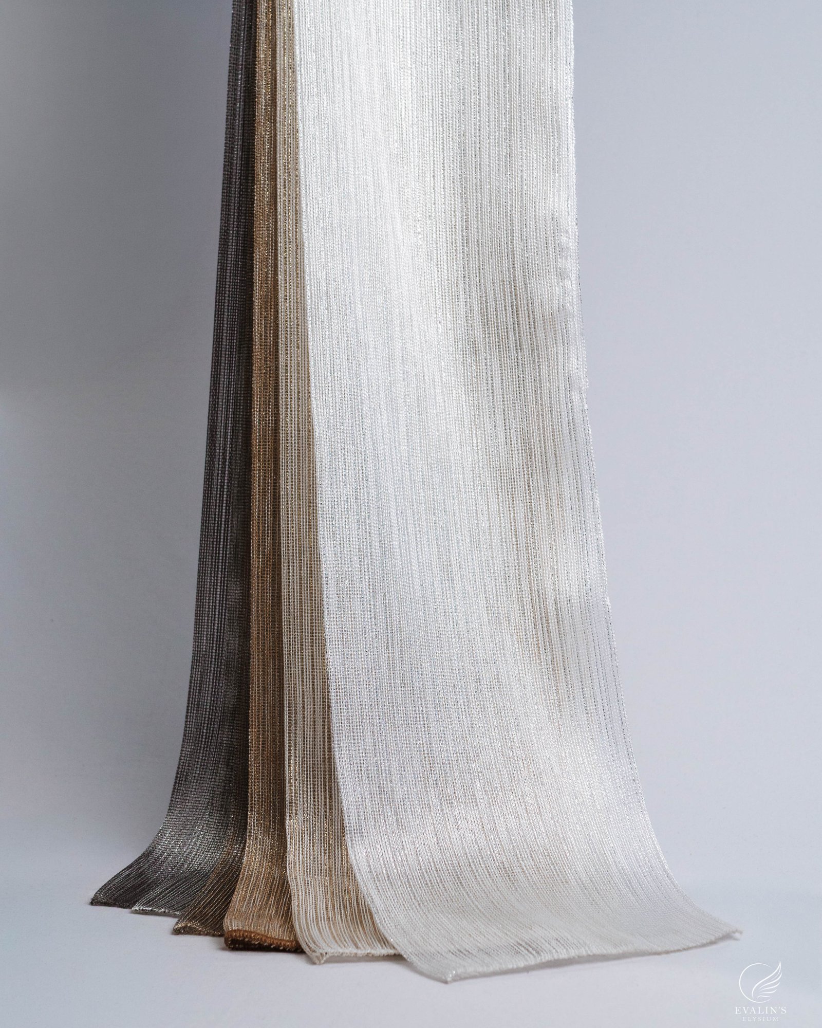 Liverpool Luminous Ribbed Mesh Sheer