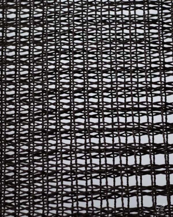 Barlas Harbor Grid Textured Net Sheer - Image 6