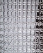Barlas Harbor Grid Textured Net Sheer - Image 8