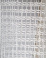 Barlas Harbor Grid Textured Net Sheer - Image 10