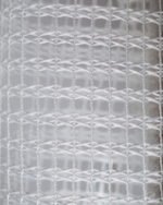Barlas Harbor Grid Textured Net Sheer - Image 11