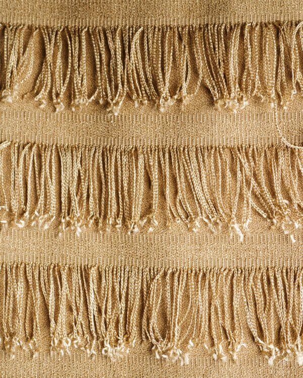 Moscova Tiered Fringe Textured Curtains - Image 6
