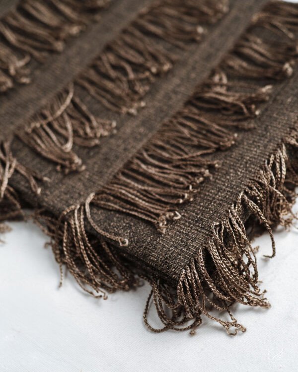 Moscova Tiered Fringe Textured Curtains - Image 4