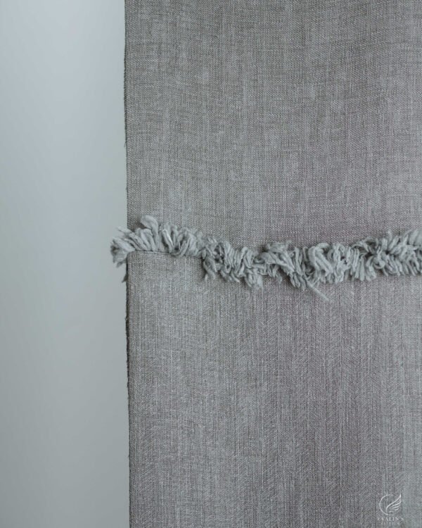 Rustique Artisan Tufted Fringe Curtain - Image 2